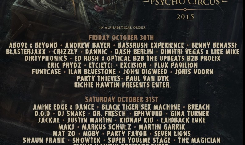 Insomniac Unveils Exciting First Round Of Artists For 5th Annual Escape Halloween Festival Insomniac Unveils Exciting First Round Of Artists For 5th Annual Escape Halloween Festival