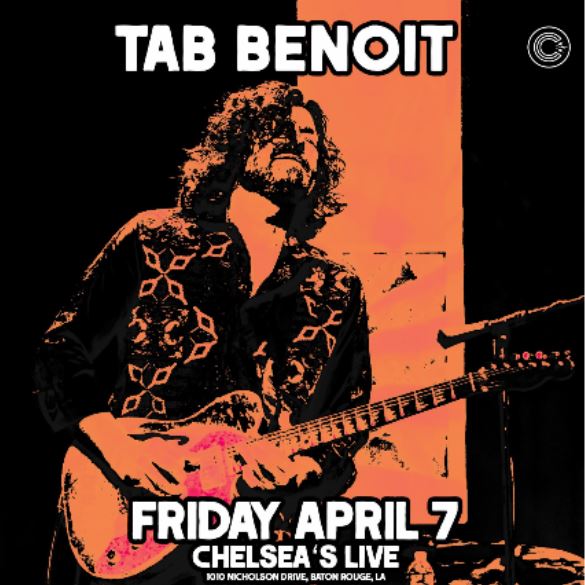 Renowned Blues Guitarist Tab Benoit on Tour Live in Baton Rouge